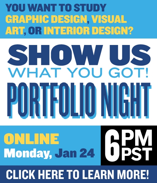 VIU Portfolio Night 2022 Graphic Design, Interior Design, Visual Art